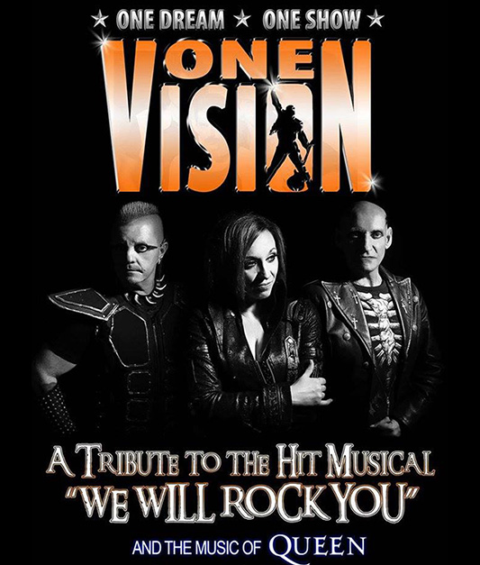 Queen Tribute by One Vision Promoted by RKC Promotions